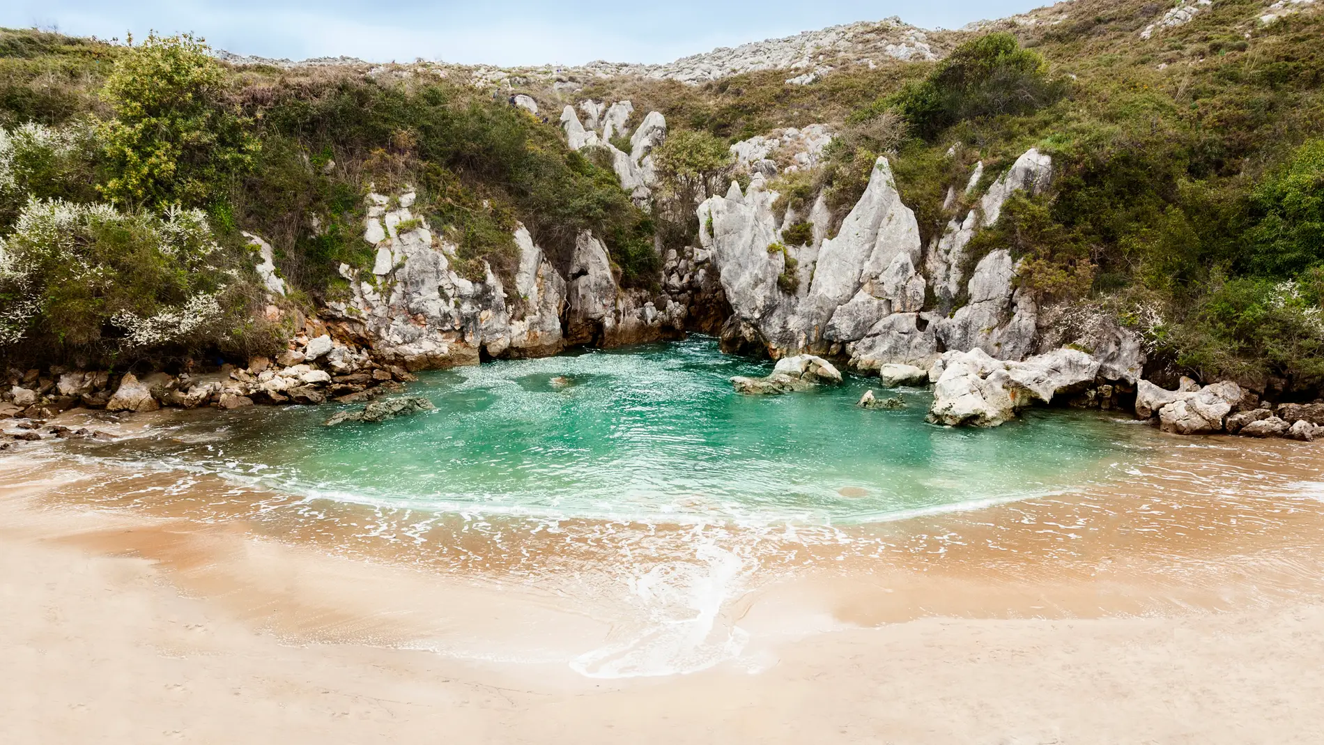 Playa en asturias